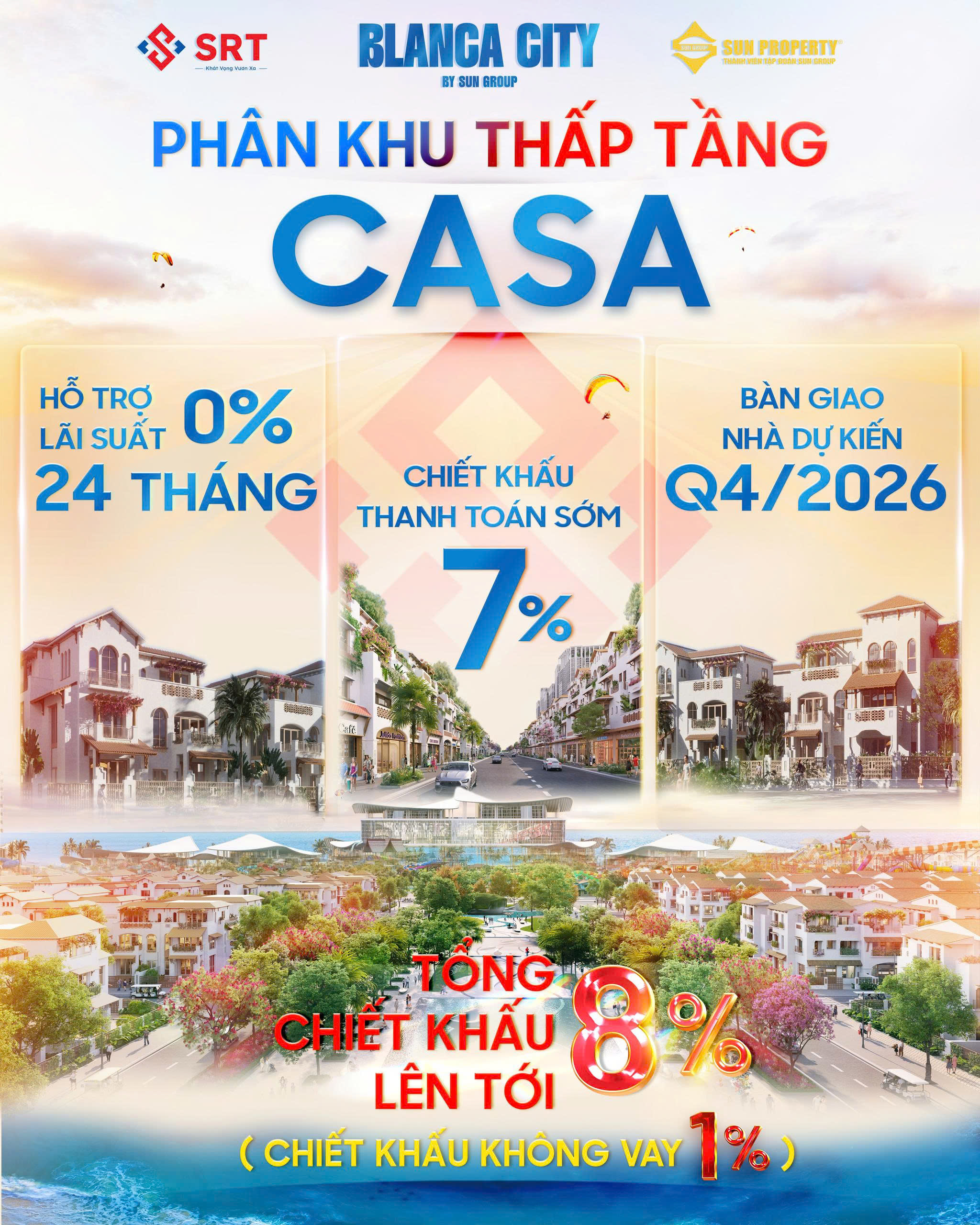 Chính sách Phân khu thấp tầng Casa