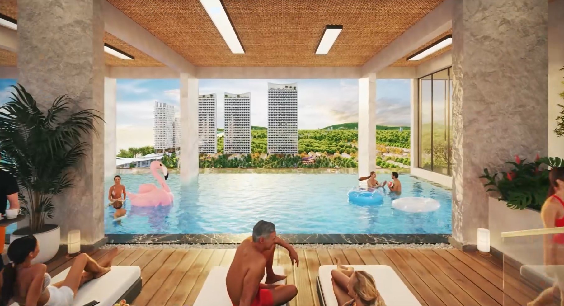 Blanca City - Hồ Bơi Vô Cực giữa tầng không