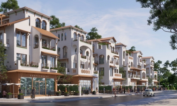 Phối cảnh nhà phố, biệt thự Casa Blanca City