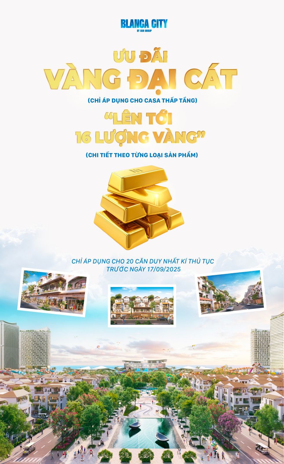 Chương Trình "Vàng Đại Cát" tại Blanca City