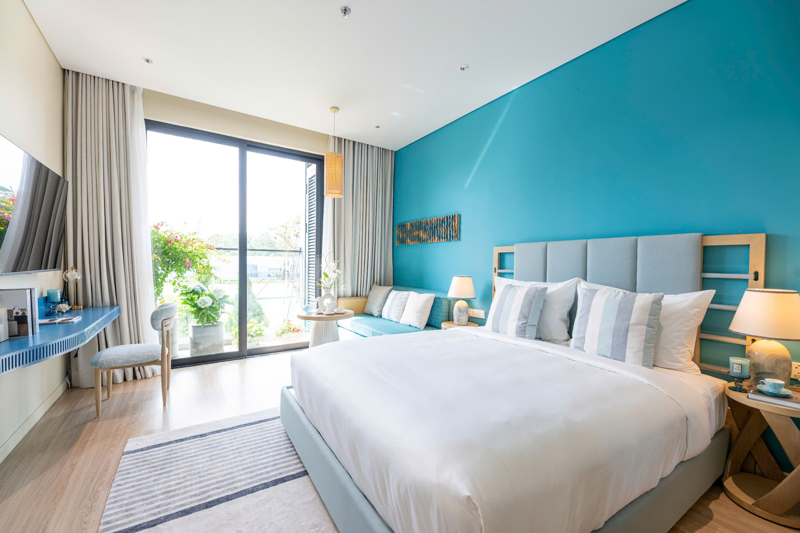 Nhà Mẫu Blanca City full nội thất