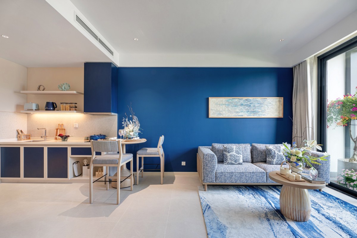 Căn hộ Blanca được bàn giao full nội thất theo tiêu chuẩn quốc tế, thiết kế bởi Ong&Ong (Singapore)