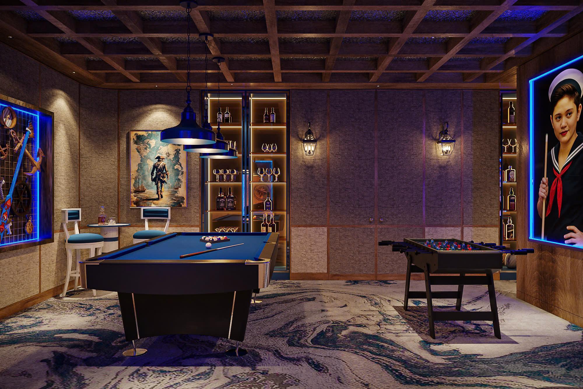 Mỗi căn nhà phố Casa cao 3–4 tầng tích hợp tầng hầm đa năng giàu tính ứng dụng